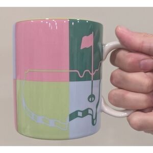 Masters 2025 Pop Colorblock Icon Ceramic Mug